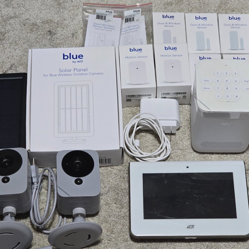 ADT Security System, 2 Outdoor Cameras, 2 Motions, 5 Window Sensors - Picture 3 of 7